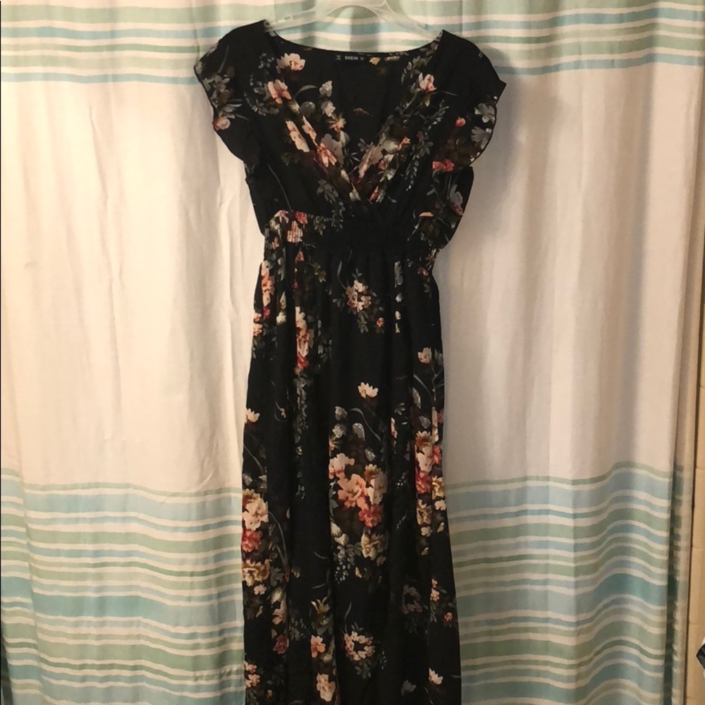 Floral maxi dress